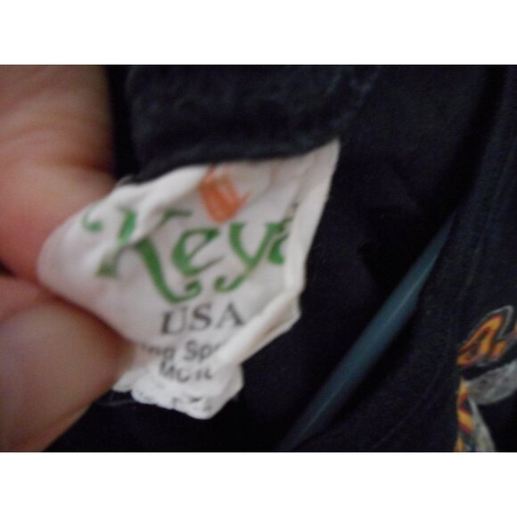 Sedona AZ Kokopeli Unisex Black Sz M short Sleeve T-shirt by Keya - Picture 2 of 4